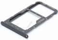 Huawei Sim card Holder - Sim - Sd Tray FÜr (lld-l31) Huawei Honor 9 Lite Dual - Black